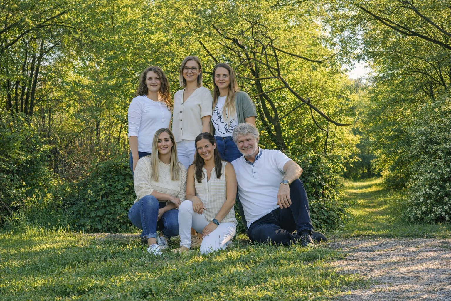 Gruppenfoto mittig a